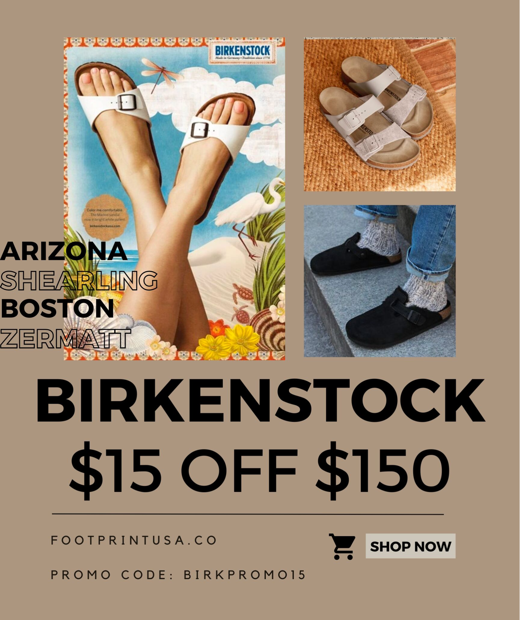 Birkenstock discount promo code